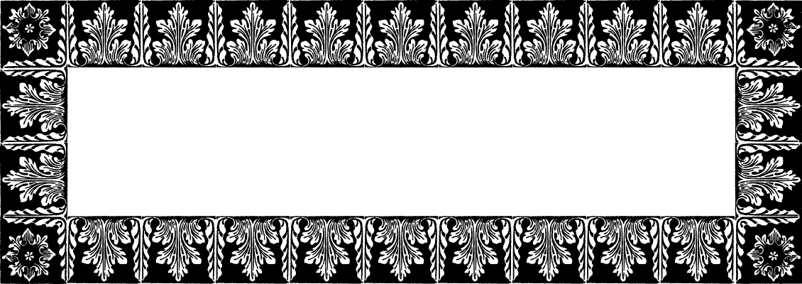 A bold border that really makes a statement. Use at large sizes!
